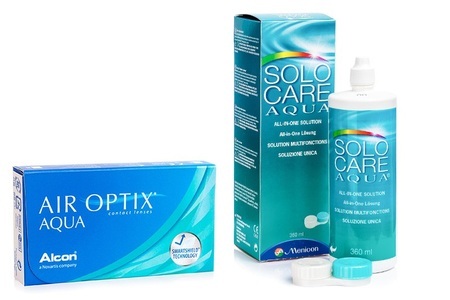 Alcon, Air Optix Aqua 6er Pack, Air Optix Aqua (6 Linsen)