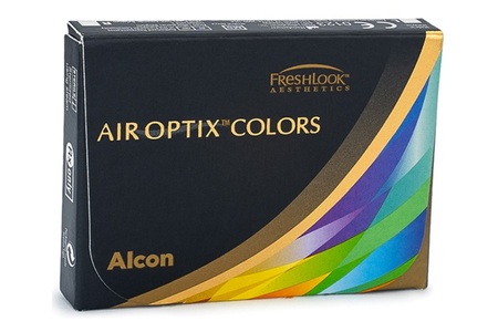 Alcon, Air Optix Colors mit Stärke, 2er Pack, Air Optix Colors mit Stärke (2 Linsen)