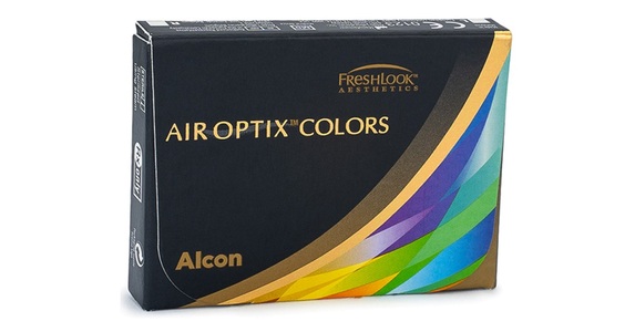 Alcon, Air Optix Colors mit Stärke, 2er Pack, Air Optix Colors mit Stärke (2 Linsen)