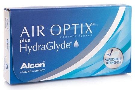 Alcon, Air Optix Plus Hydraglyde, 3er Pack, Air Optix Plus Hydraglyde (3 Linsen)
