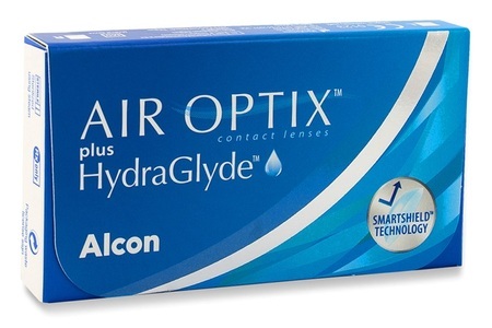 Alcon, Air Optix Plus Hydraglyde, 3er Pack, Air Optix Plus Hydraglyde (3 Linsen)