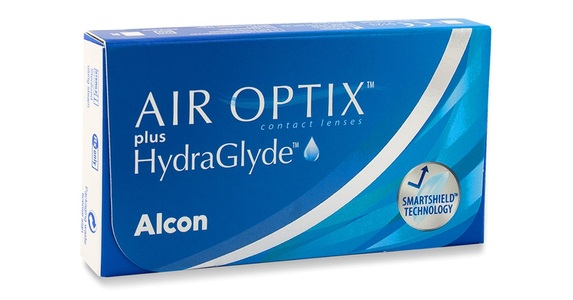 Alcon, Air Optix Plus HydraGlyde, 6er Pack, Air Optix Plus HydraGlyde (6 Linsen)