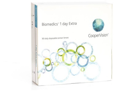 CooperVision, Biomedics 1 Day Extra, 90er Pack, Biomedics 1 Day Extra (90 Linsen)