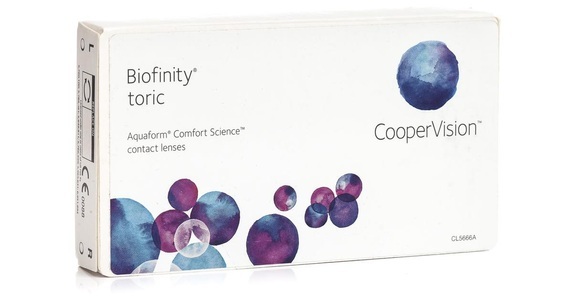 CooperVision, Biofinity Toric, 6er Pack, Biofinity Toric (6 Linsen)