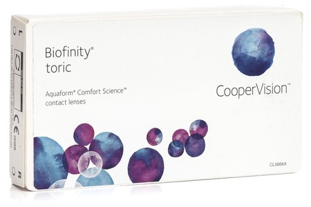 CooperVision, Biofinity Toric, 3er Pack, Biofinity Toric (3 Linsen)