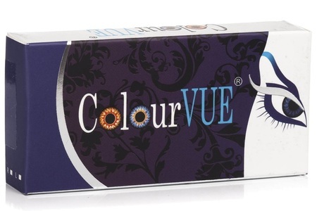 MaxVUE, ColourVUE Glamour, 2er Pack - ohne Stärke, ColourVUE 3 Tones mit Stärke (2 Linsen)