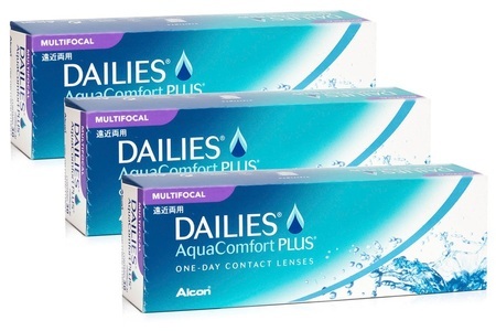 Alcon, DAILIES AquaComfort Plus Multifocal, 90er Pack, DAILIES AquaComfort Plus Multifocal (90 Linsen)