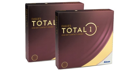 Ciba Vision, Dailies Total 1, 90 Stück, DAILIES Total 1 (180 Linsen)