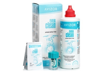 Avizor, Ever Clean 3 x 350 ml mit Behälter, Ever Clean 350 ml Peroxid-Lösung