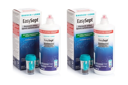 Bausch & Lomb, EasySept 2 x 360 ml mit Behälter, 
