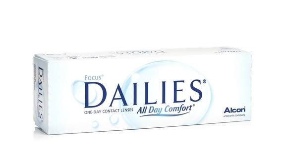 Alcon, Focus DAILIES All Day Comfort, 30er Pack, Focus DAILIES All Day Comfort (30 Linsen)