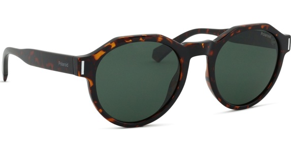 Polaroid, POLAROID PLD 6207/S Unisex-Sonnenbrille Vollrand Achteckig Kunststoff-Gestell, braun