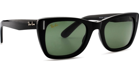 Ray-Ban, Ray Ban Sonnenbrille Damen Schwarz ONE SIZE, Ray-Ban Sonnenbrillen RB2248 Caribbean 901/31