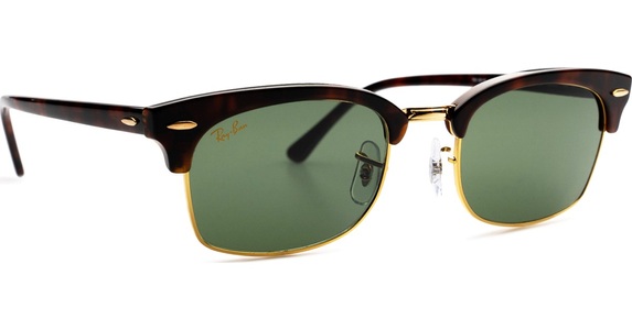 Ray-Ban, Sonnenbrille, Ray-Ban Sonnenbrillen RB3916 Clubmaster Square 130431