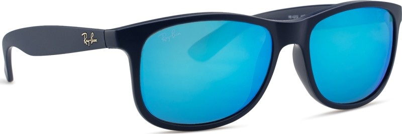 Ray-Ban, Ray-Ban RB4202 - 615355 Blue Mirror 55/17, Ray-Ban Andy RB4202 615355 55