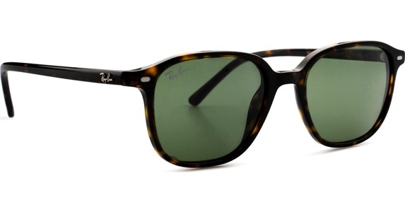 Ray-Ban, Ray-Ban Sonnenbrillen RB2193 Leonard 902/31, Ray-Ban RB 2193 LEONARD Unisex-Sonnenbrille Vollrand Eckig Acetat-Gestell, braun