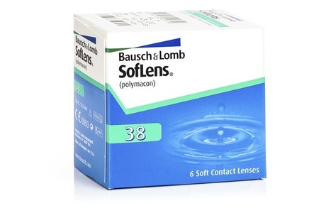 Bausch & Lomb, SofLens 38, 6er Pack, SofLens 38 (6 Linsen)