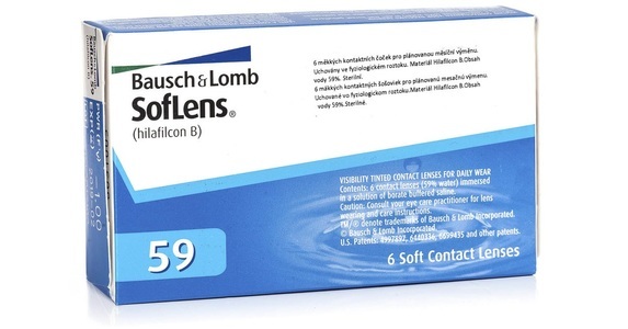 Bausch & Lomb, SofLens 59, 6er Pack + ReNu MultiPlus 360 ml Sparset, SofLens 59 (6 Linsen)