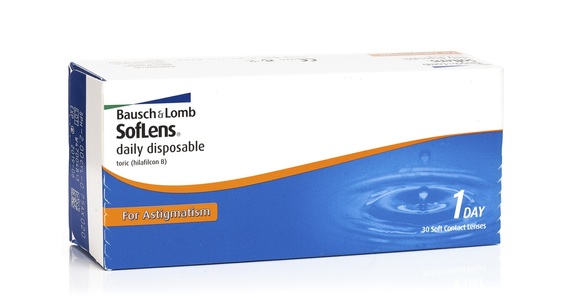 Bausch & Lomb, SofLens Daily Disposable for Astigmatism, 30er Pack, SofLens Daily Disposable for Astigmatism (30 Linsen)