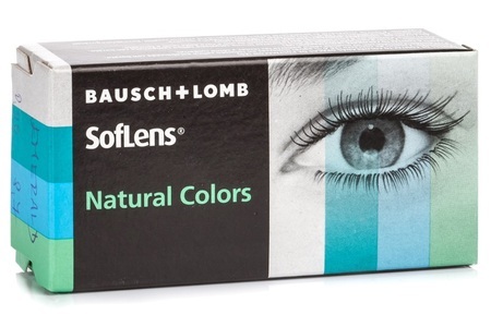 Bausch & Lomb, SofLens Natural Colors mit Stärke, 2er Pack, SofLens Natural Colors mit Stärke (2 Linsen)