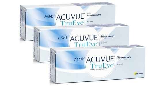 Johnson & Johnson, 1-DAY Acuvue TruEye, 90er Pack, 1-DAY Acuvue TruEye (90 Linsen)