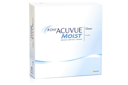 Johnson & Johnson, 1-DAY Acuvue Moist, 90er Pack, 1-DAY Acuvue Moist (90 Linsen)