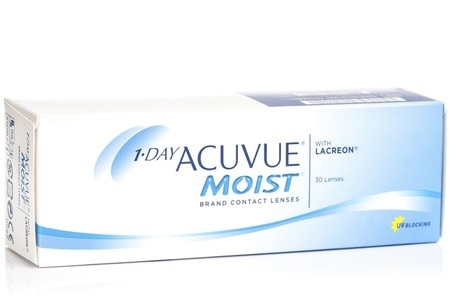 Johnson & Johnson, 1-DAY Acuvue Moist, 30er Pack, 1-DAY Acuvue Moist (30 Linsen)