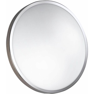 Fabas Luce, Decken- und Wandleuchte Plaza 31 cm chrom, Coop Deckenlampe Paola