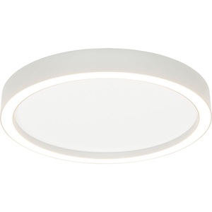BOPP, Bopp Aura LED-Deckenleuchte Ø 30cm weiß/aluminium, Bopp Deckenlampe Aura