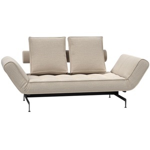 Coop, Coop Bettsofa Ghia, Bettsofa Ghia Beige Stoff 210 cm 80 cm