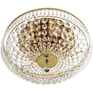 Orion, SHERATA - runde Deckenleuchte, gold 45 cm, SHERATA - runde Deckenleuchte, gold 45 cm