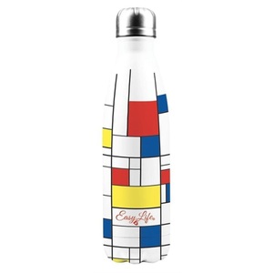 Easy Life, Easy Life Thermosflasche Isolio, Isolierflaschen doppelw. 500ml, Mondrian