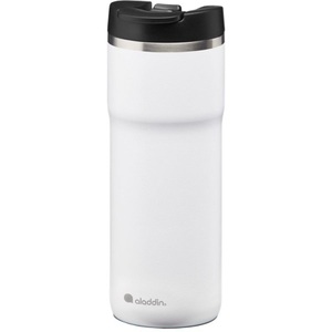 Micasa, Thermobecher ALADDIN, Java Thermavac Leak-Lock Stain. St. Mug 0.47L Snowf. White