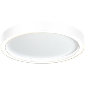 BOPP, Bopp Aura LED-Deckenleuchte Ø 30cm weiß/weiß, Bopp Deckenlampe Aura