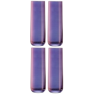 Diverse, diverse Cocktailglas-Set Aurora, 4er Set Aurora Longdrinkglas 420ml polar violet
