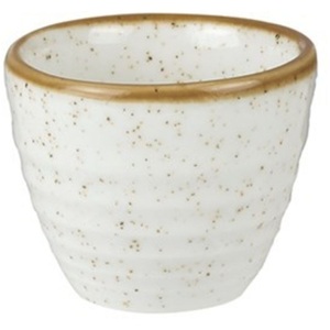 Diverse, diverse Becher Stonecast, Stonecast Barley White Schälchen geriffelt 5.7cl