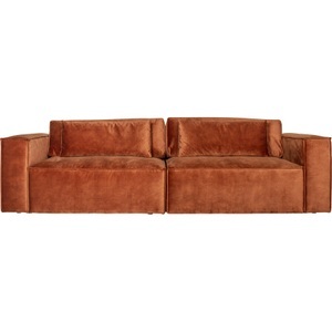 Coop, Coop Sofa Karsten, Sofa Karsten Braun Stoff 284 cm 118 cm