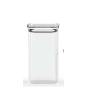 Pebbly, Pebbly Vorratsglas mit Glasdeckel 1.4l 11x11x20cm, Vorratsglas mit Glasdeckel 1.4l 11x11x20cm