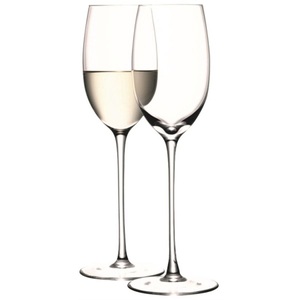 LSA International, 2er Set Wine Wei?weinglas 340ml Klar, 2er Set Wine Weissweinglas 340ml transparent