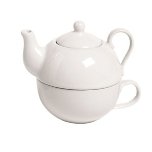 Cosy & Trendy, Teekanne m. Tasse, weiss 26cl,21cl, 