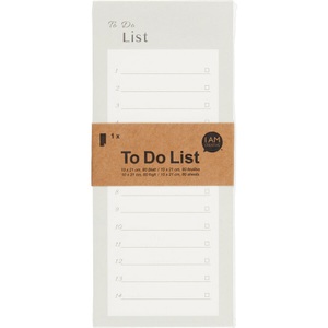 I am Creative, TO DO List, Gruen 10 X 21 C, I AM CREATIVE To Do Liste 9x21cm MAA4005.37 grün 80 Blatt