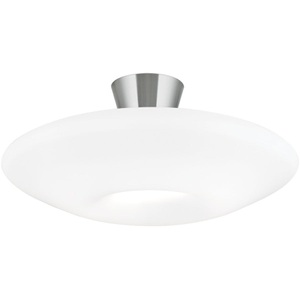 Orion, Malu - Deckenleuchte aus seidenmattem Opalglas, Deckenlampe Blanc