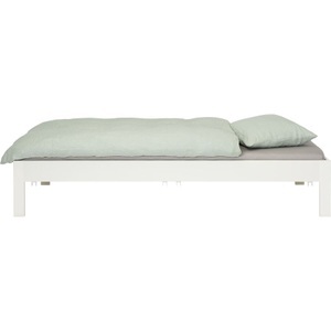 Manis-h, Bett Couch weiß, 90x200cm Huxie Manis-h, Kinderbett Iver Weiss MDF 90 x 200 cm