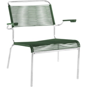 Schaffner, Schaffner - Gartensessel SÄNTIS - Kunststoff - Tannengrün - 71/78/72 cm, Schaffner Lounger Säntis