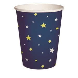 Diverse, diverse Pappbecher Maison, Pappbecher 10x Sternenhimmel 9.5x5.5x8cm - 0.25l