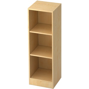 Jungheinrich PROFISHOP, Regal Solid, 2 Böden, stapelbar, Breite 406 mm, Ahorn, Hammerbacher Melaminharzbeschichtete Spanplatte Regal 4 406 x 400 x 1.270 mm Ahorn