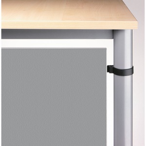 Hammerbacher, Hammerbacher Rückwandverkleidung VHR12/S Silber 1.020 x 19 x 400 mm, Hammerbacher Rückwandverkleidung VHR12/S Silber 1.020 x 19 x 400 mm
