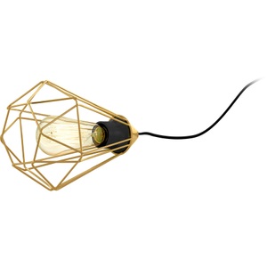 undefined, Eglo - Tischlampe Tarbes - Gold, Tarbes Tischlampe 1x60W messing-gebürstet
