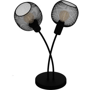 Eglo, Eglo - Tischlampe Wrington 1, Schwarz, Eglo Tischlampe Wrington 1