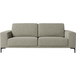 LIVIQUE, Sofa Bivio, Sofa Bivio Beige/Grau Polyester 224 cm 88 cm